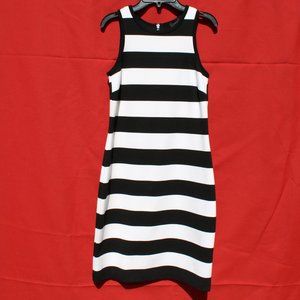 Stripped black and white Karen Kane dress